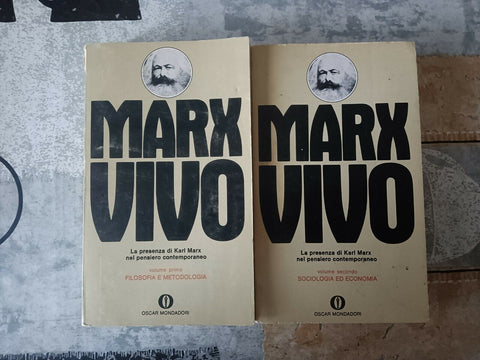 Marx vivo. La presenza di Karl Marx nel pensiero contemporaneo 2 Voll. | Mario Spinella - Mondadori