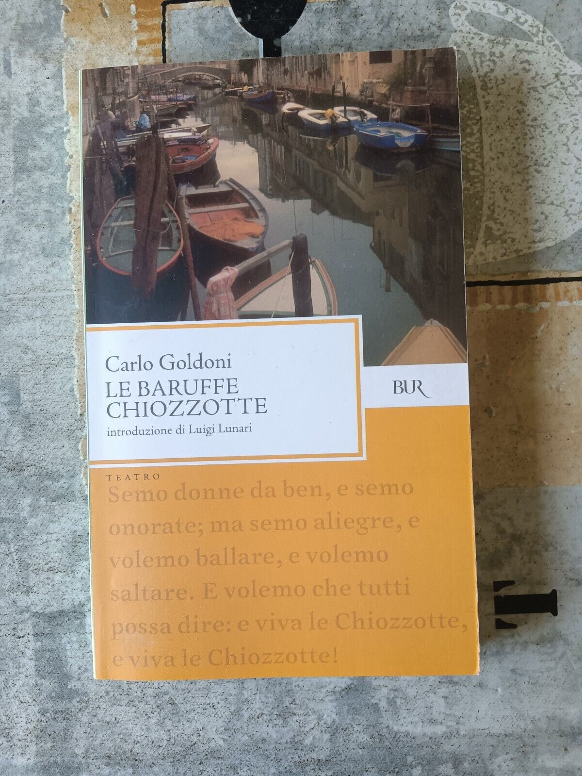 Le baruffe chiozzotte | Carlo Goldoni - Rizzoli