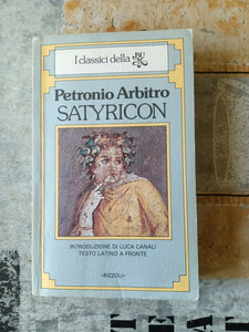 Satyricon | Petronio Arbitro - Rizzoli