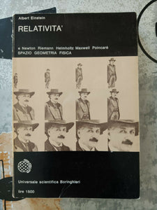 Relatività | Albert Einstein - Boringhieri