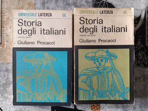 Storia degli italiani 2 Voll. | Giuliano Procacci - Laterza
