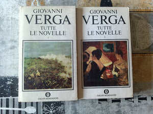 Tutte le novelle 2 Volumi  | Giovanni Verga - Mondadori