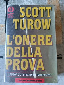L’ONERE DELLA PROVA | SCOTT TUROW - Mondadori